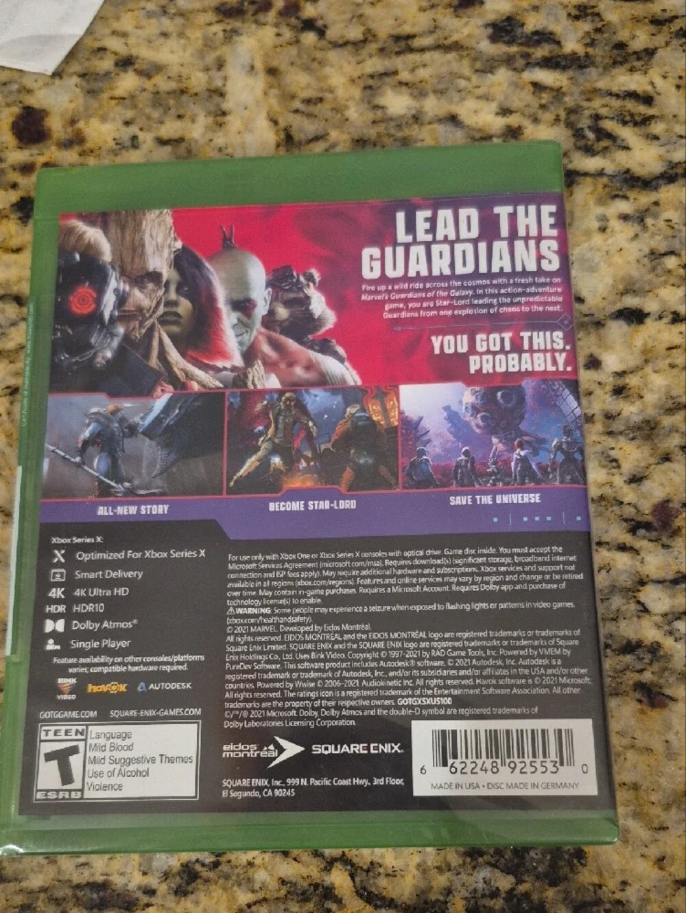 Guardians of the Galaxy (Pink/Red Cover) - Series X|S & One